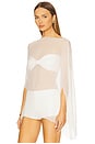 view 4 of 6 Ibis Poncho Set in Ivory