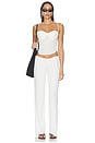 view 5 of 6 Jolee Pant in Cream in Ivory