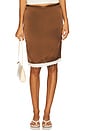 view 1 of 6 Solstice Midi Skirt in Cocoa