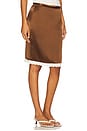 view 2 of 6 Solstice Midi Skirt in Cocoa