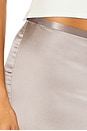 view 6 of 6 Silk Solstice Skirt in Slate