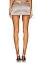 view 4 of 6 Silk Solstice Mini Skirt in Slate