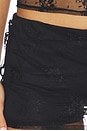 view 6 of 6 Shelley Skirt in Black Floral