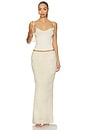 view 5 of 6 Birch Maxi Skirt in Shearling