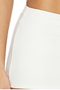 view 6 of 6 Divinity Mini Skirt in Ivory