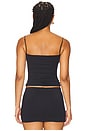 view 3 of 5 Hemlock Fur Tank in Black & Ivory