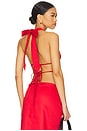 view 3 of 4 ТОП ХОЛТЕР APRIL in Cherry
