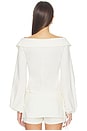 view 4 of 5 БЛУЗКА BUDVA in Ivory