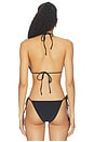 view 3 of 5 TOP BIKINI FISH in Black
