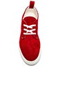view 3 of 6 Corgi Low Suede in Red