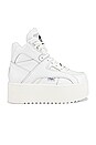 view 1 of 6 London 1300-6 Sneaker in White