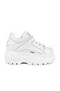 view 1 of 6 London Classic Patent Sneaker in White