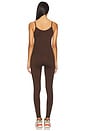 view 5 of 5 The Kate Jumpsuit in Chocolate