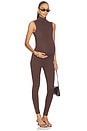 view 1 of 4 The Stevie Jumpsuit in Chocolate