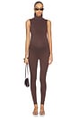 view 2 of 4 The Stevie Jumpsuit in Chocolate