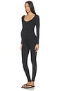 view 3 of 4 The Celine Jumpsuit in Black
