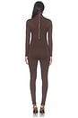view 4 of 3 The Penelope Jumpsuit in Chocolate