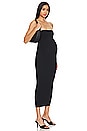 view 1 of 4 Silhouettes Strapless Maternity Dress in Black