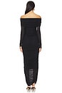 view 4 of 4 Off The Shoulder Dress in Black
