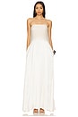 view 2 of 4 Brushed Satin Gown in Ivory