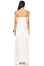 view 3 of 4 Brushed Satin Gown in Ivory