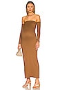view 1 of 3 The Angelina Dress in Mocha