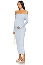 view 1 of 4 The Alison Midi Dress in Powder Blue