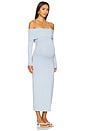 view 3 of 4 The Alison Midi Dress in Powder Blue