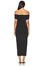 view 4 of 4 The Bianca Midi Dress in Black