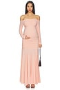 view 2 of 3 MAXIVESTIDO in Dusty Pink
