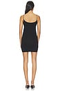 view 4 of 4 VESTIDO COTTON MINI in Black