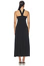 view 3 of 4 ROBE MAXI JASMINE in Black