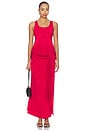 view 2 of 3 The Solene Dress in Red