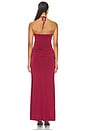 view 4 of 4 ROBE DE SOIRÉE DOS NU THE JENNY in Burgundy