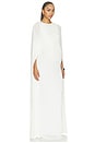 view 1 of 3 VESTIDO DE CAPA THE AUBREY  in Ivory