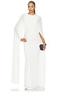 view 2 of 3 VESTIDO DE CAPA THE AUBREY  in Ivory