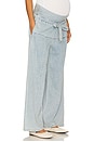 view 3 of 7 Denim Painter Jean in Light Blue