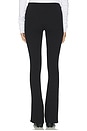 view 4 of 6 Cozy Knit Flare Pant in Black