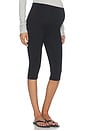 view 1 of 6 LEGGINGS CAPRI THE COTTON CAPRI LEGGING in Black