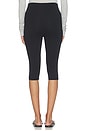 view 4 of 6 LEGGINGS CAPRI THE COTTON CAPRI LEGGING in Black