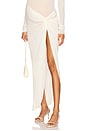 view 1 of 7 Mesh Skirt in Ivory