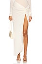 view 2 of 7 Mesh Skirt in Ivory