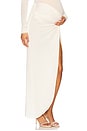 view 3 of 7 Mesh Skirt in Ivory
