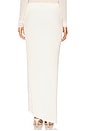 view 5 of 7 Mesh Skirt in Ivory