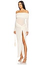 view 6 of 7 Mesh Skirt in Ivory