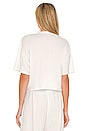 view 3 of 4 The Cloud Crop Tee in Ivory