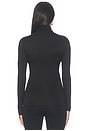 view 4 of 4 The Maternity Turtleneck Top in Black