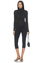 view 5 of 4 The Maternity Turtleneck Top in Black