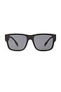 view 1 of 3 Square Knight Sunglasses in Matte Black