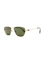 view 2 of 3 Square Sunglasses in Light Gold56